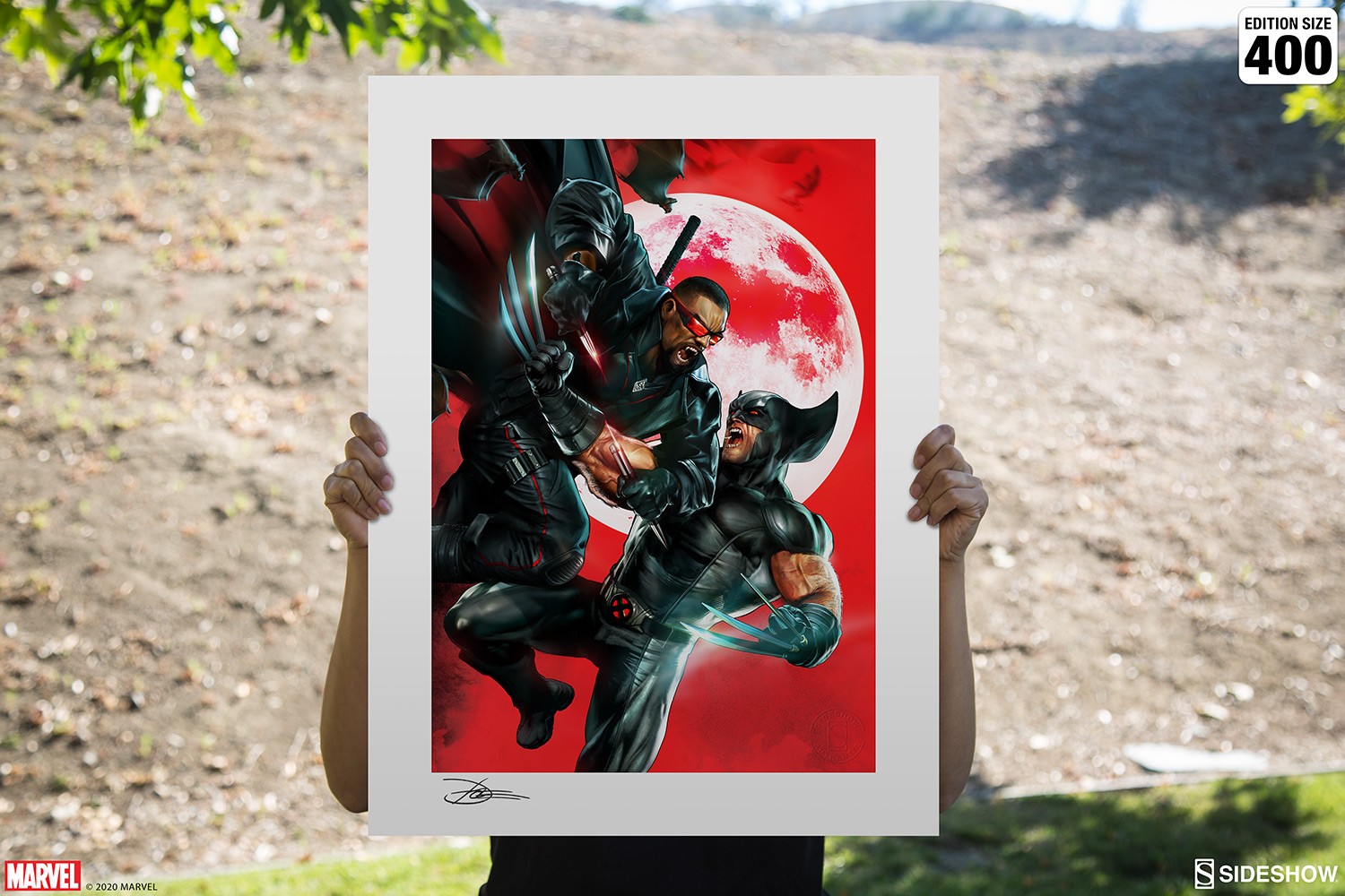 Marvel Wolverine vs Blade Art Print  Exclusive Edition View 6