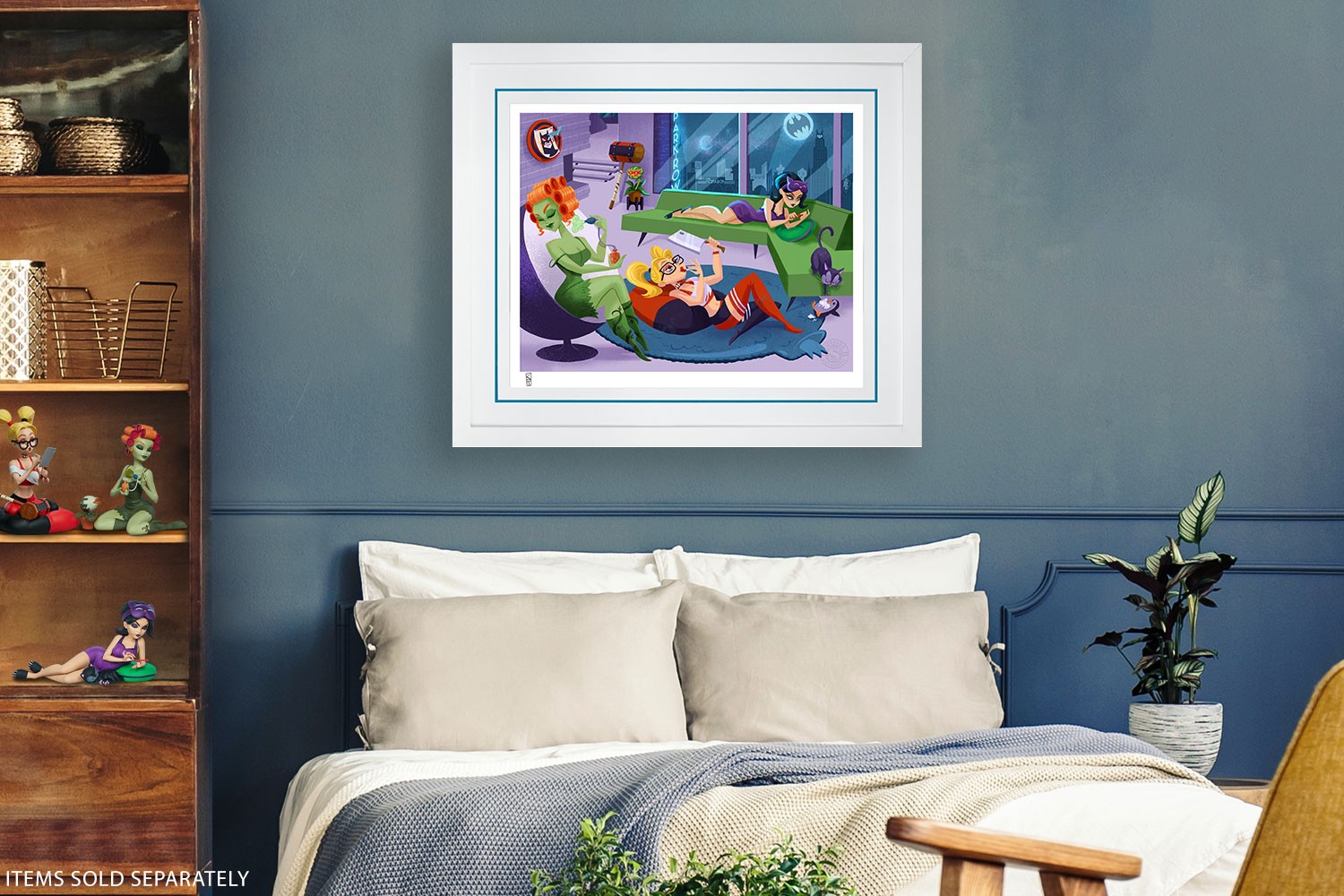 DC Comics Sleepover Sirens Art Print  Exclusive Edition View 1