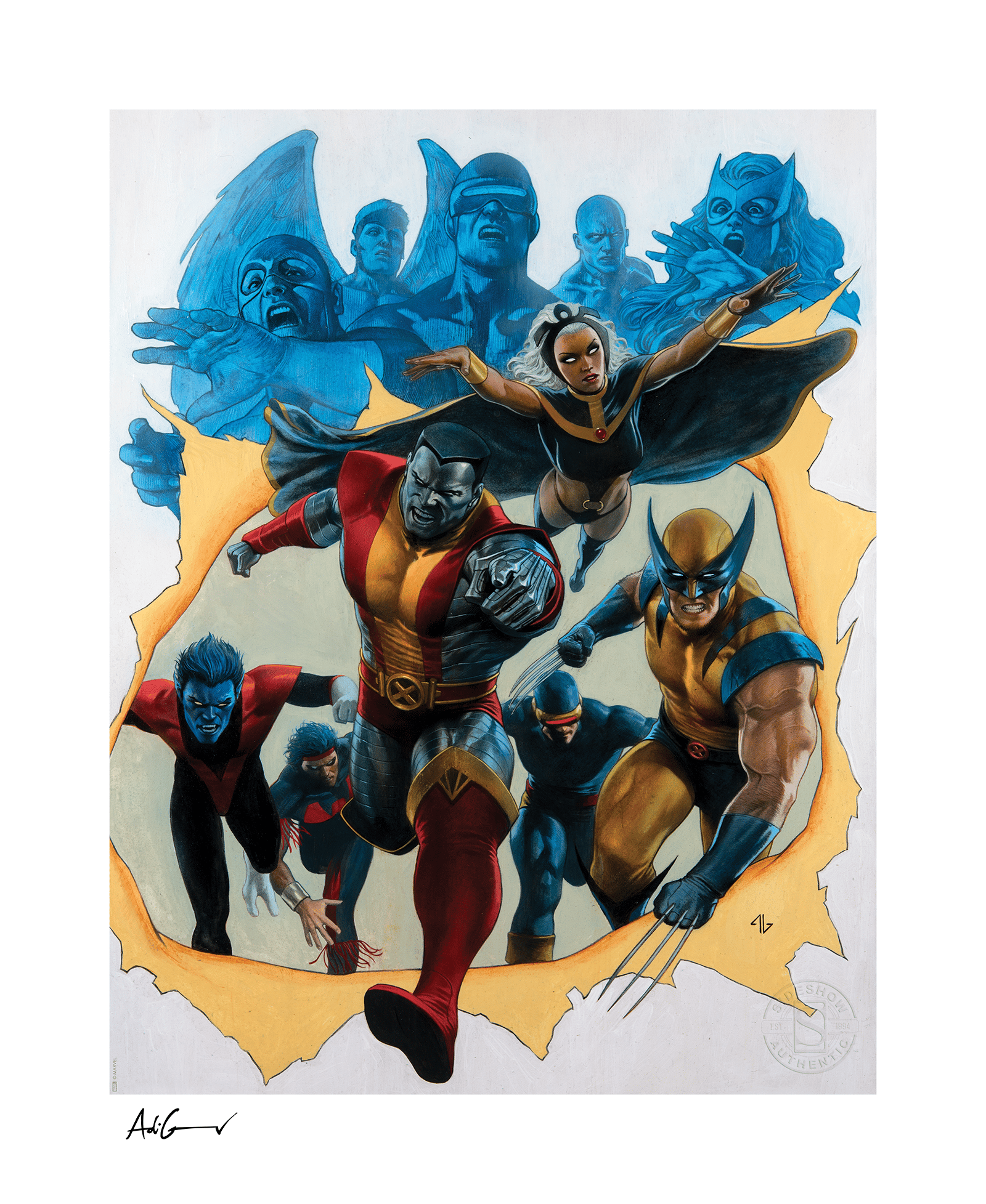 Marvel Giant-Size X-Men Art Print  Exclusive Edition View 7
