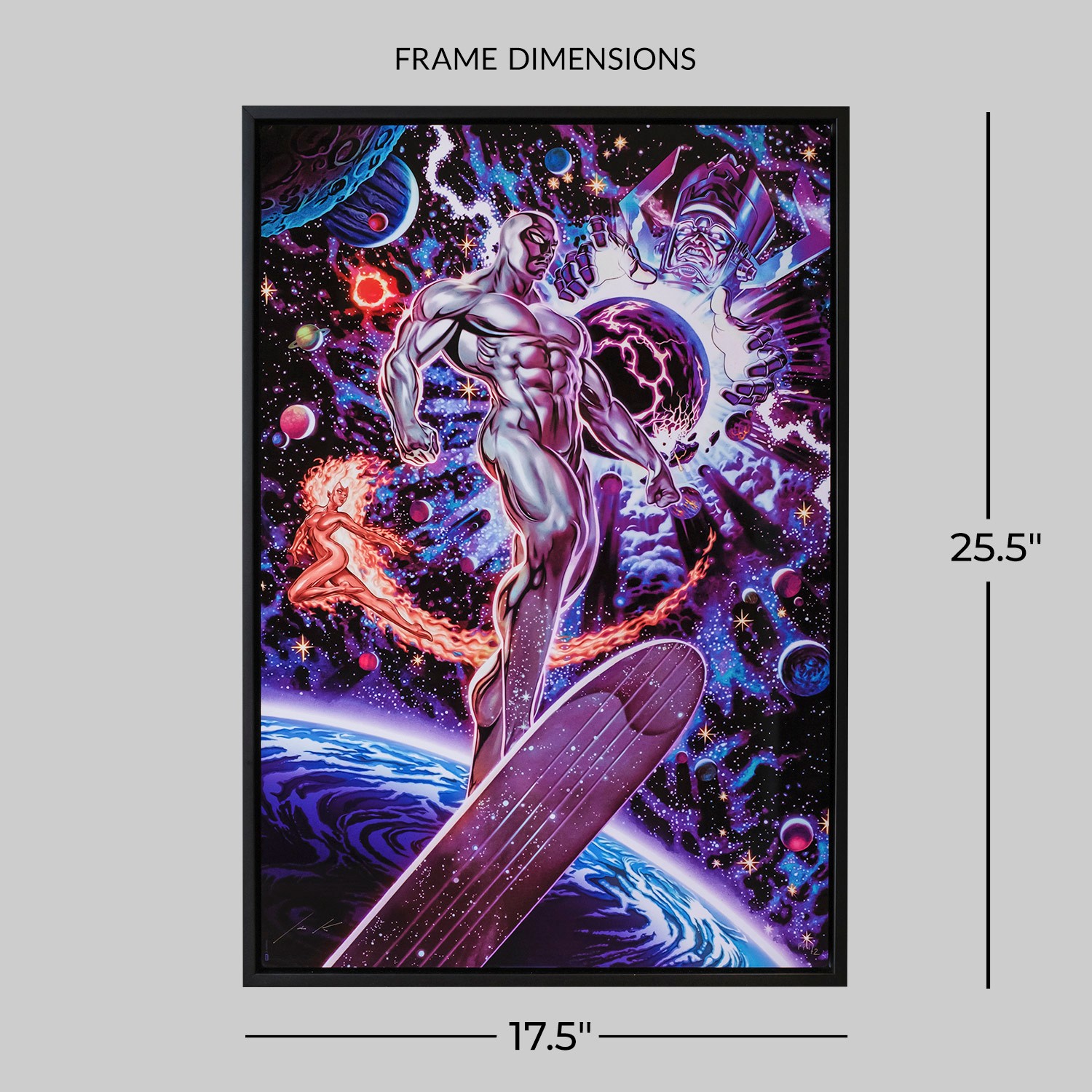 Marvel Heralds of Galactus Art Print  Exclusive Edition View 2
