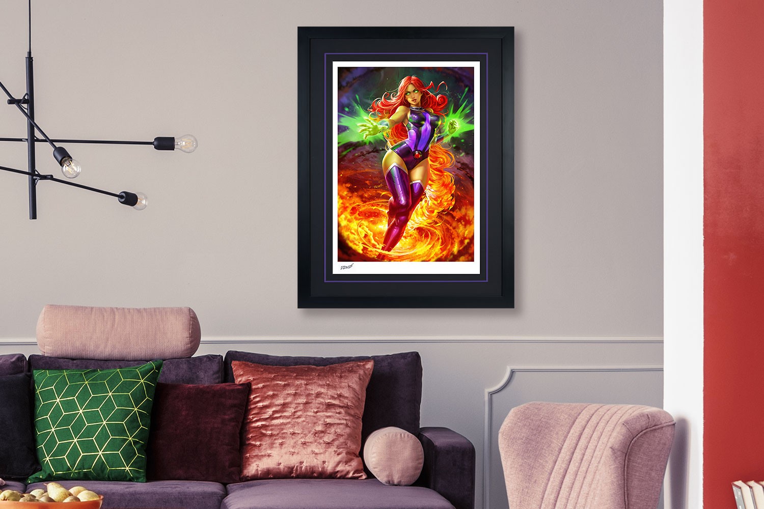 DC Comics Starfire Art Print  Exclusive Edition View 1