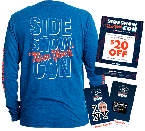 2020 Sideshow 'New York' Con Swag View 7
