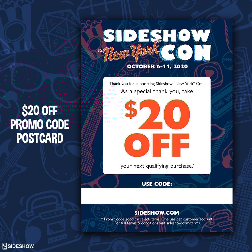 2020 Sideshow 'New York' Con Swag View 6