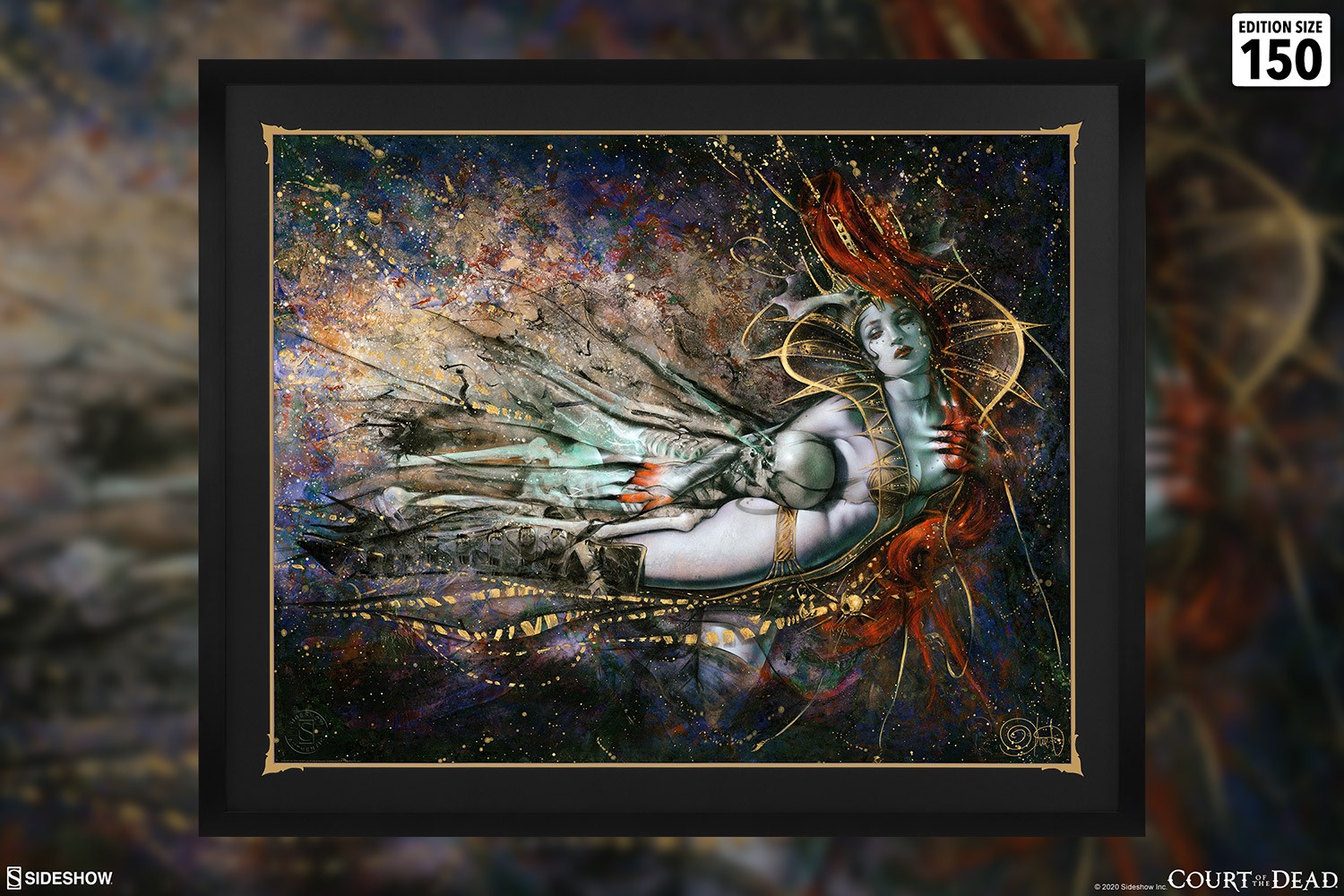 Court of the Dead The Queen's Embrace Variant Art Print  Exclusive Edition View 2