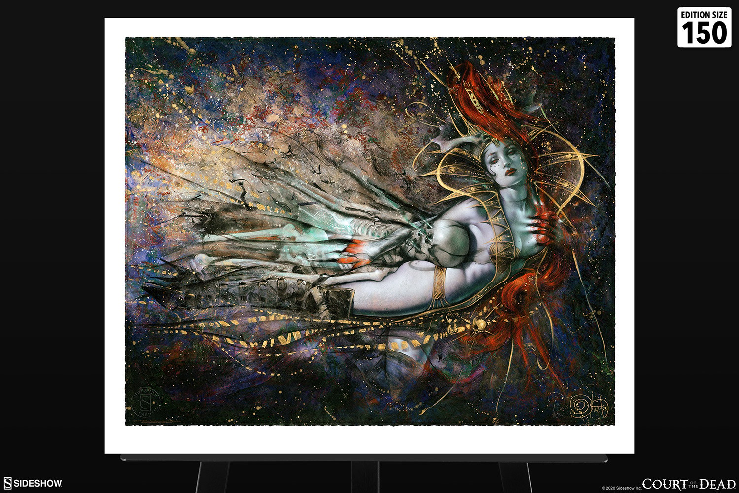 Court of the Dead The Queen's Embrace Variant Art Print  Exclusive Edition View 2