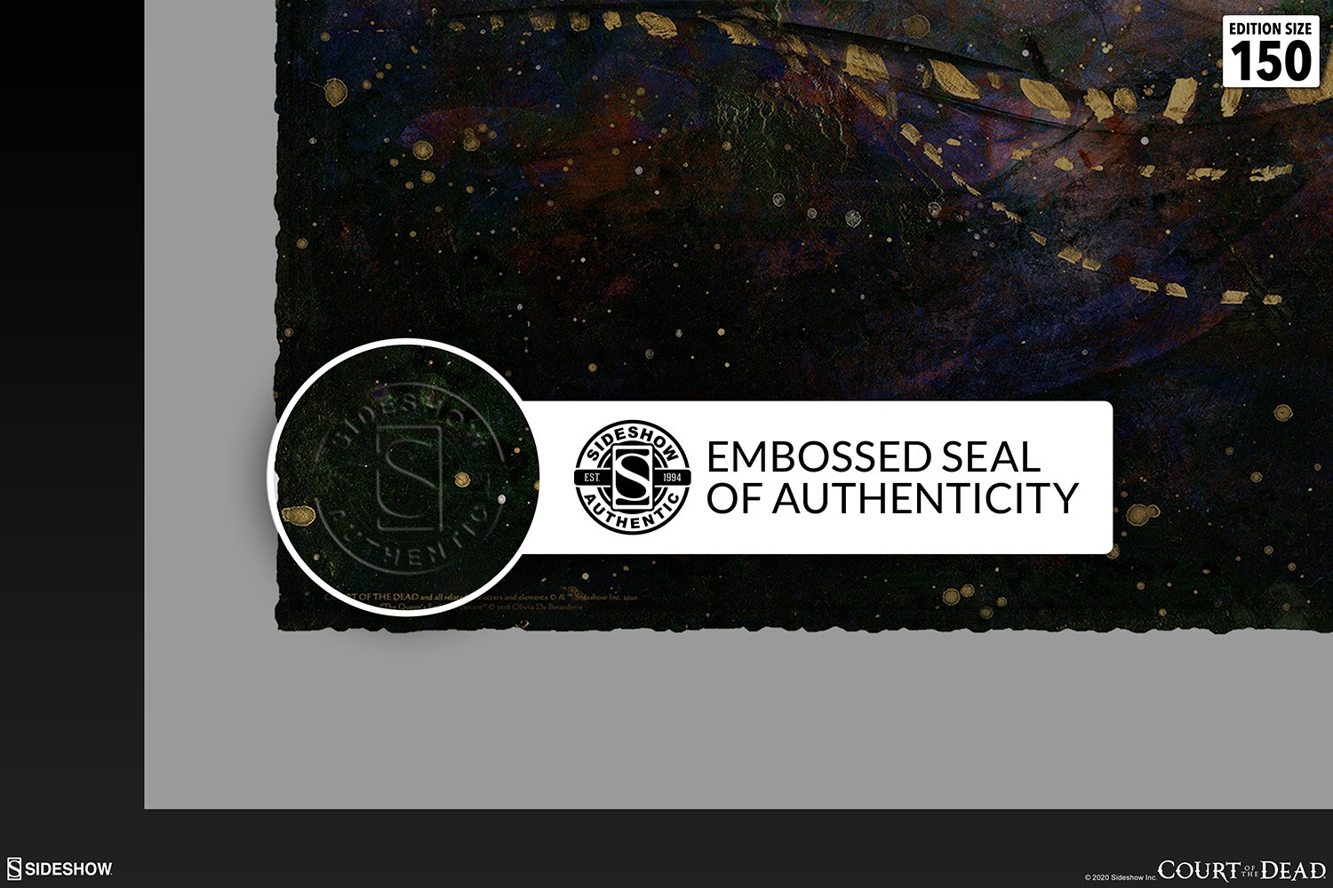 Court of the Dead The Queen's Embrace Variant Art Print  Exclusive Edition View 4