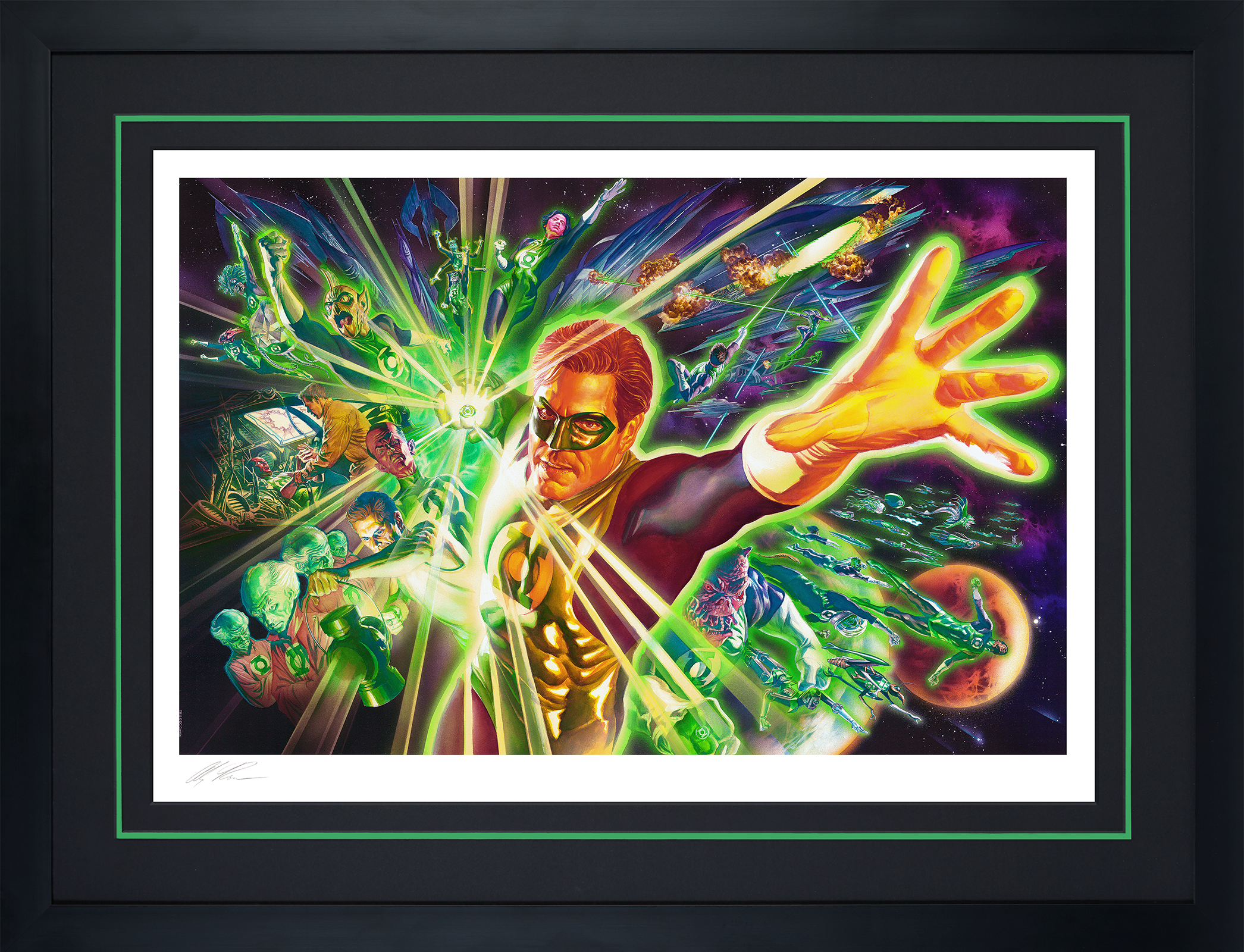 The Green Lantern Corps Exclusive Edition View 2