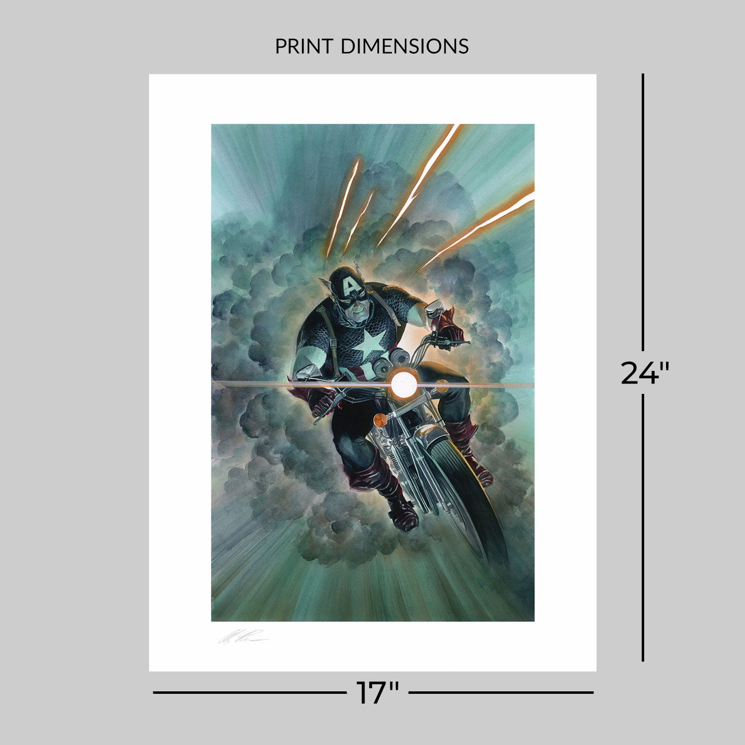 Marvel Captain America: Man Out of Time Art Print  View 2