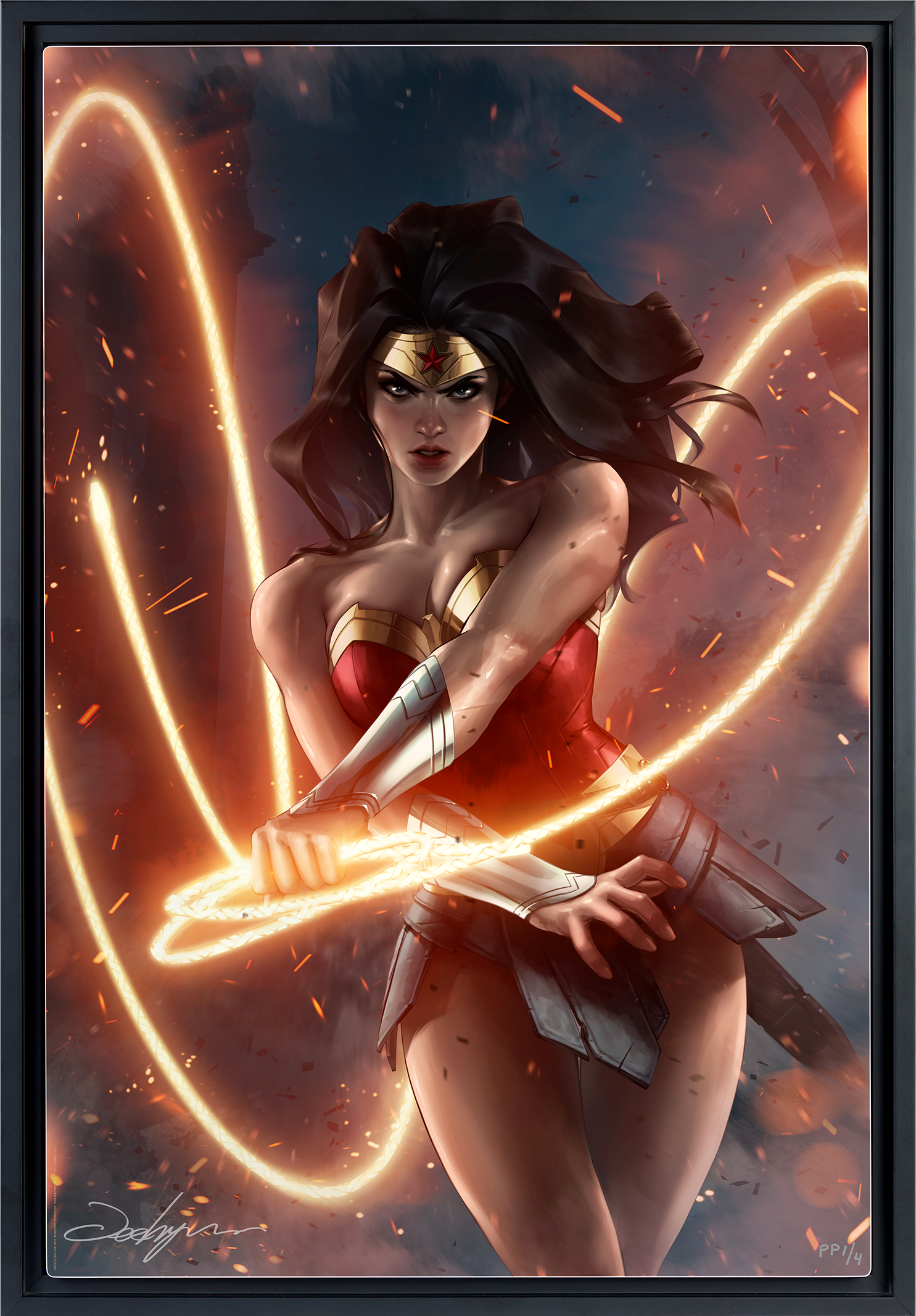 DC Comics Wonder Woman Art Print  Exclusive Edition View 2