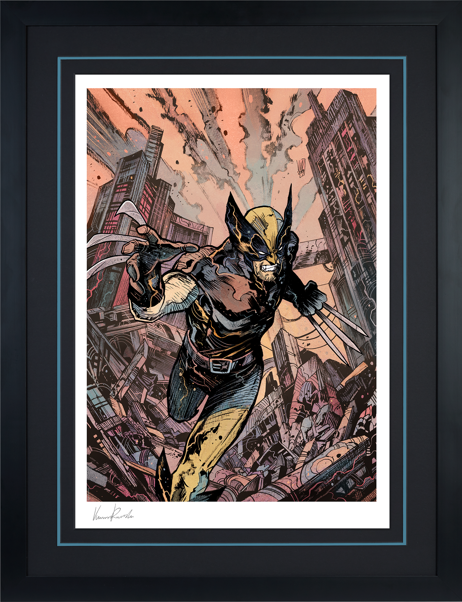 Marvel Wolverine Art Print  Exclusive Edition View 2