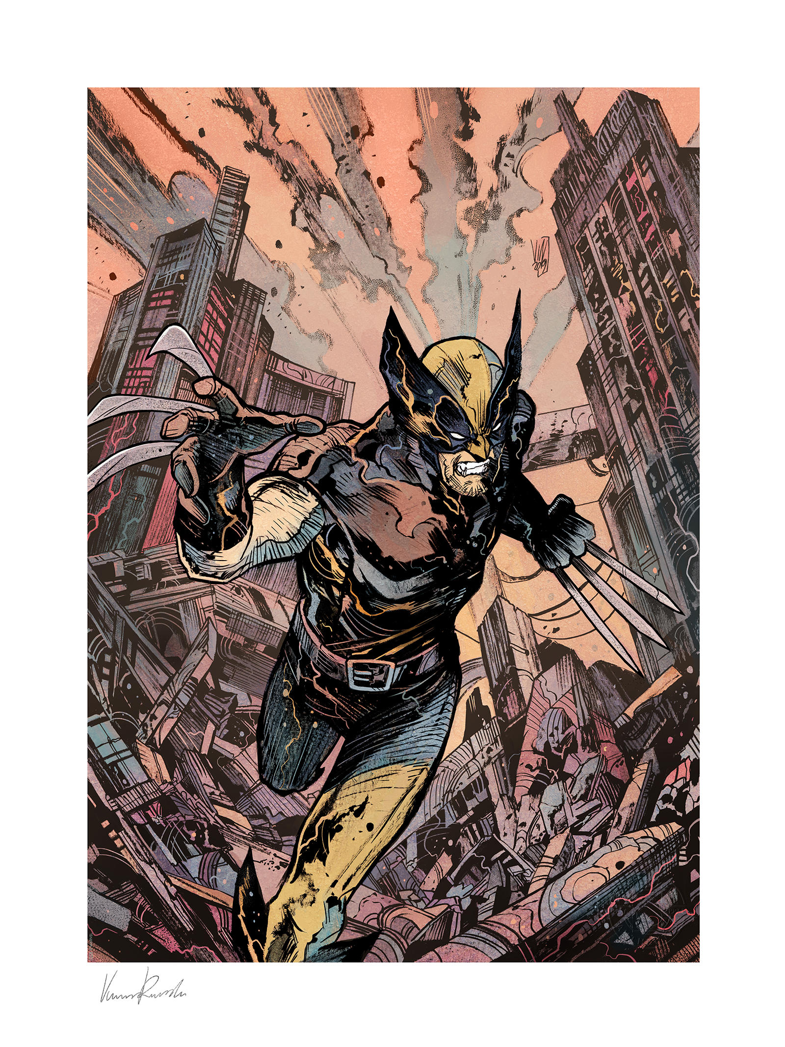 Marvel Wolverine Art Print  Exclusive Edition View 2