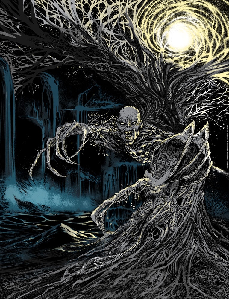 Iron Maiden Fear of the Dark Art Print  (Prototype Shown) View 2