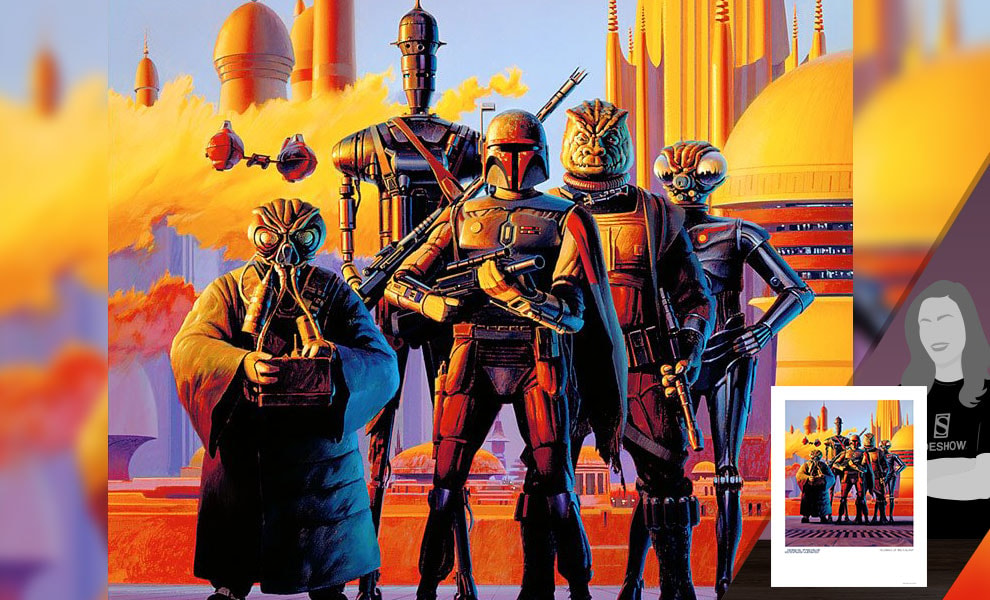 Star Wars Scourge of the Galaxy Art Print  (Prototype Shown) View 1