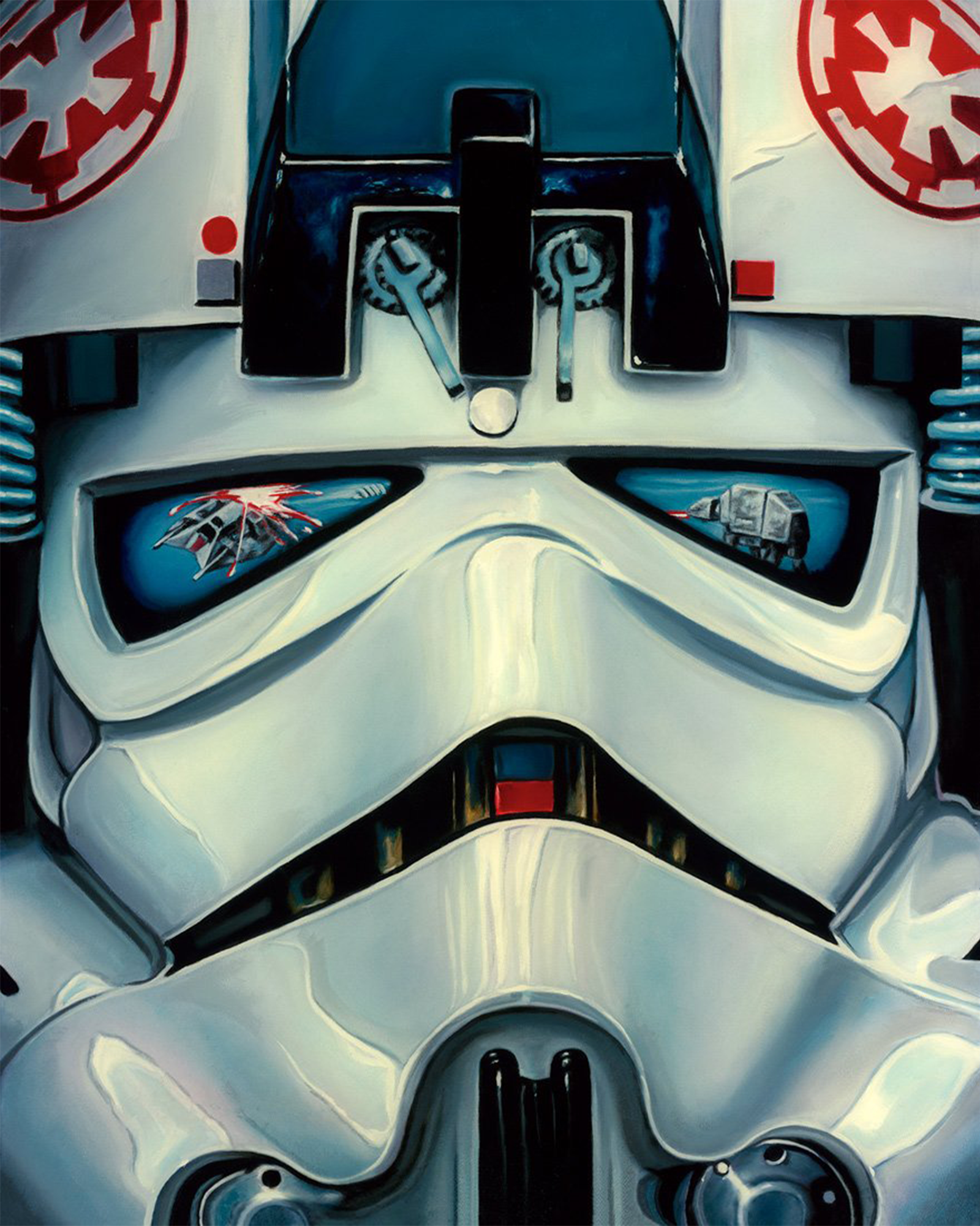 Star Wars AT-AT Driver Art Print  (Prototype Shown) View 4