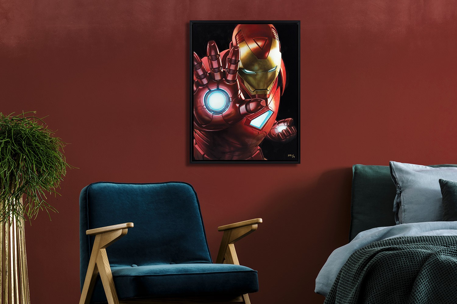 Collectibles Fine Art Print Iron Granov by | Adi Sideshow Man