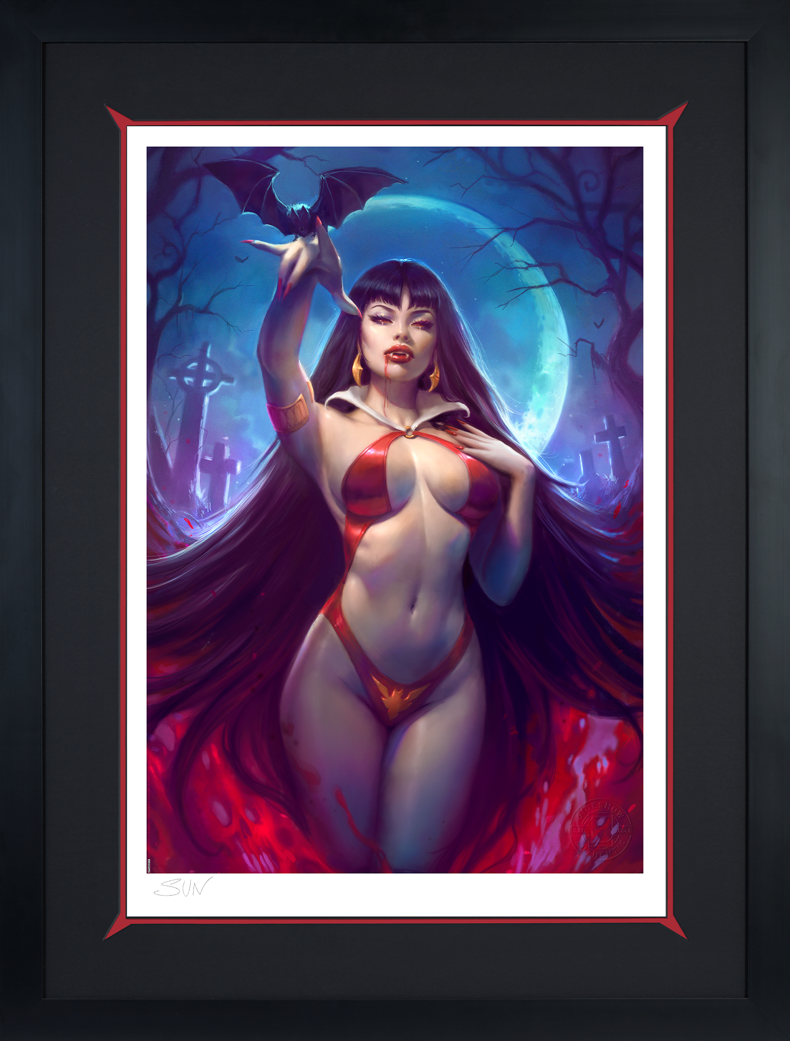Vampirella Vampirella Art Print  Exclusive Edition View 2
