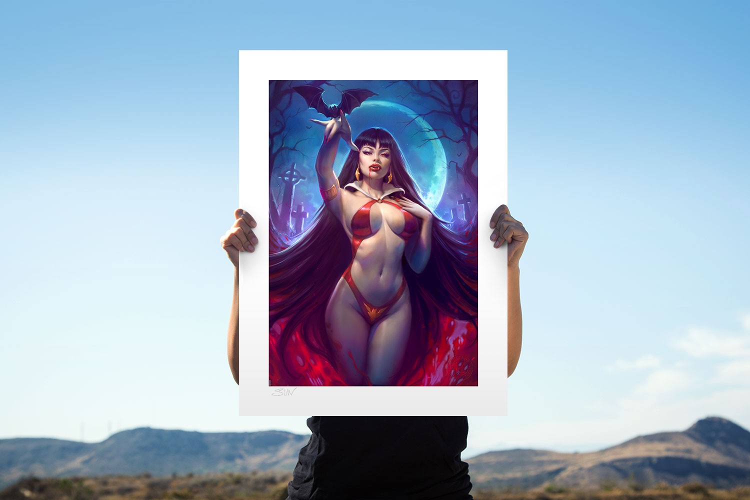 Vampirella Vampirella Art Print  Exclusive Edition View 1