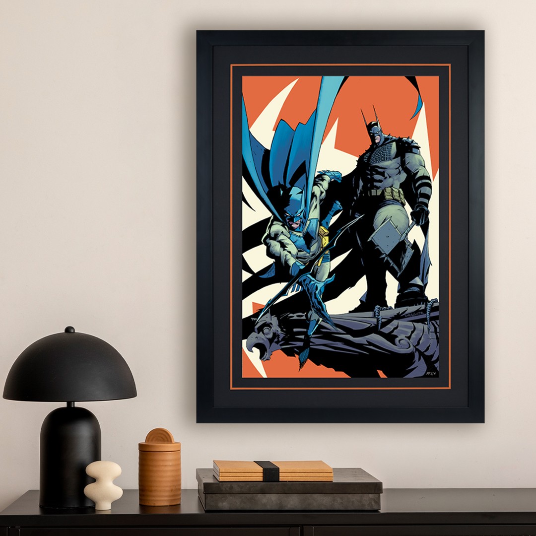 DC Comics Batman™ of Two Worlds Art Print  Exclusive Edition View 1