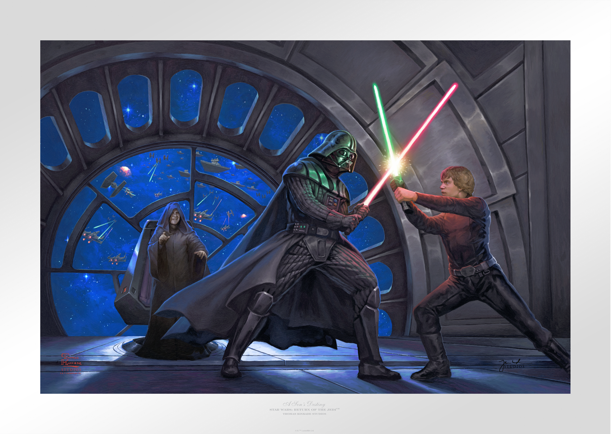 Star Wars A Son's Destiny Art Print  View 2