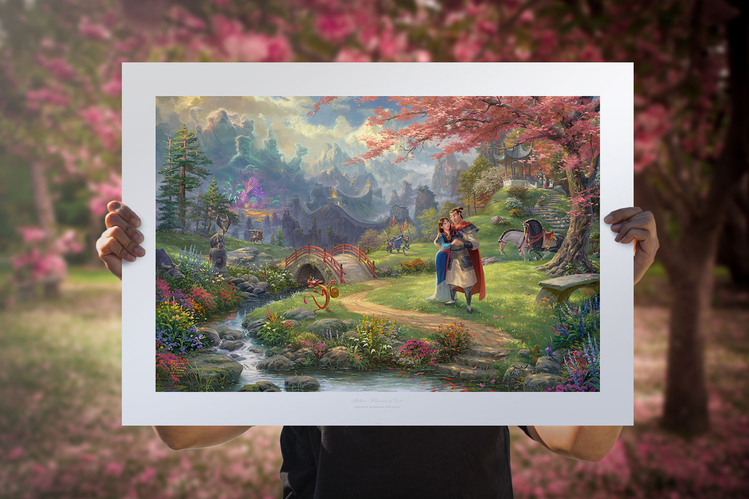 Disney Mulan Blossoms of Love Art Print  View 1