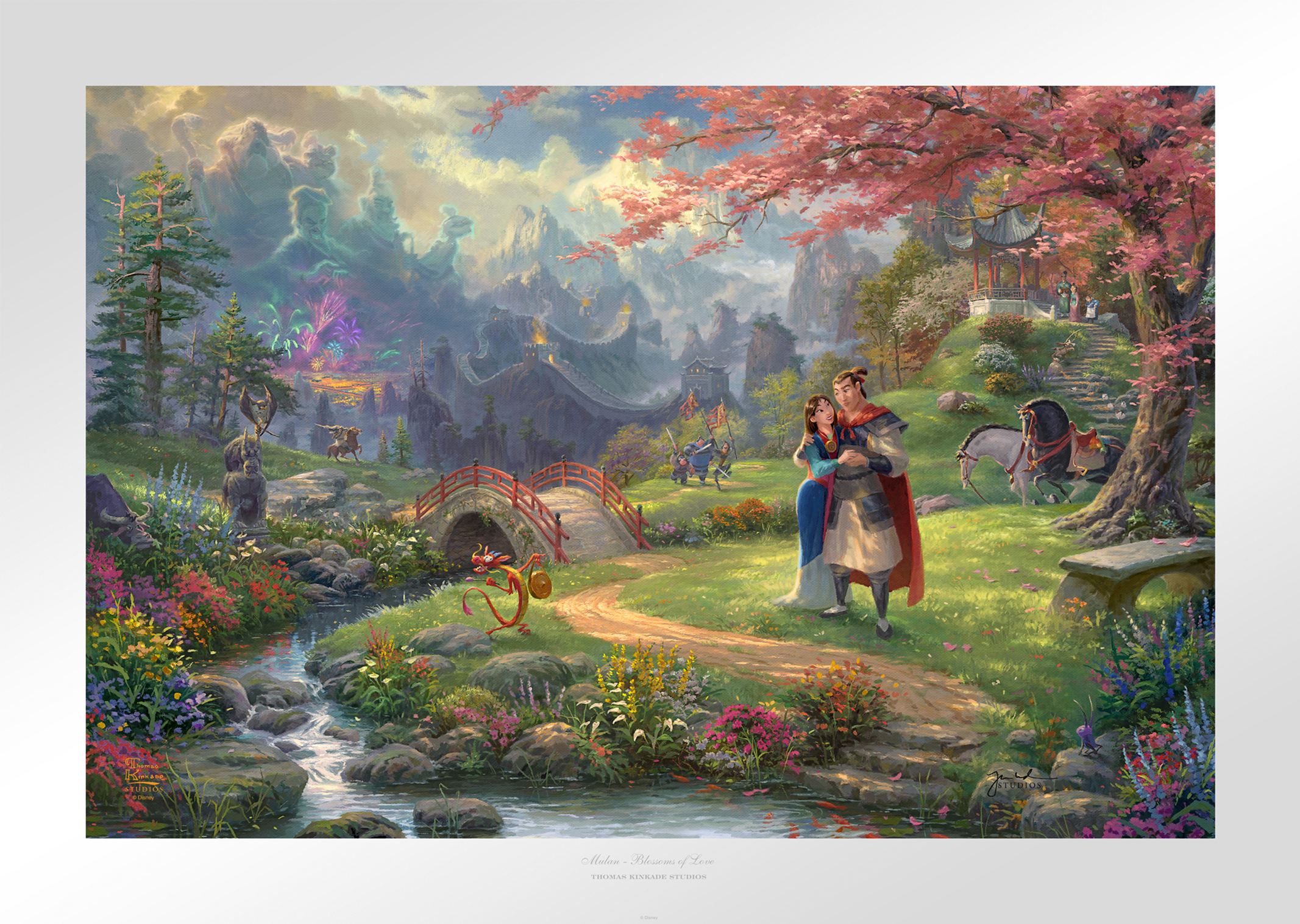 Disney Mulan Blossoms of Love Art Print  View 2