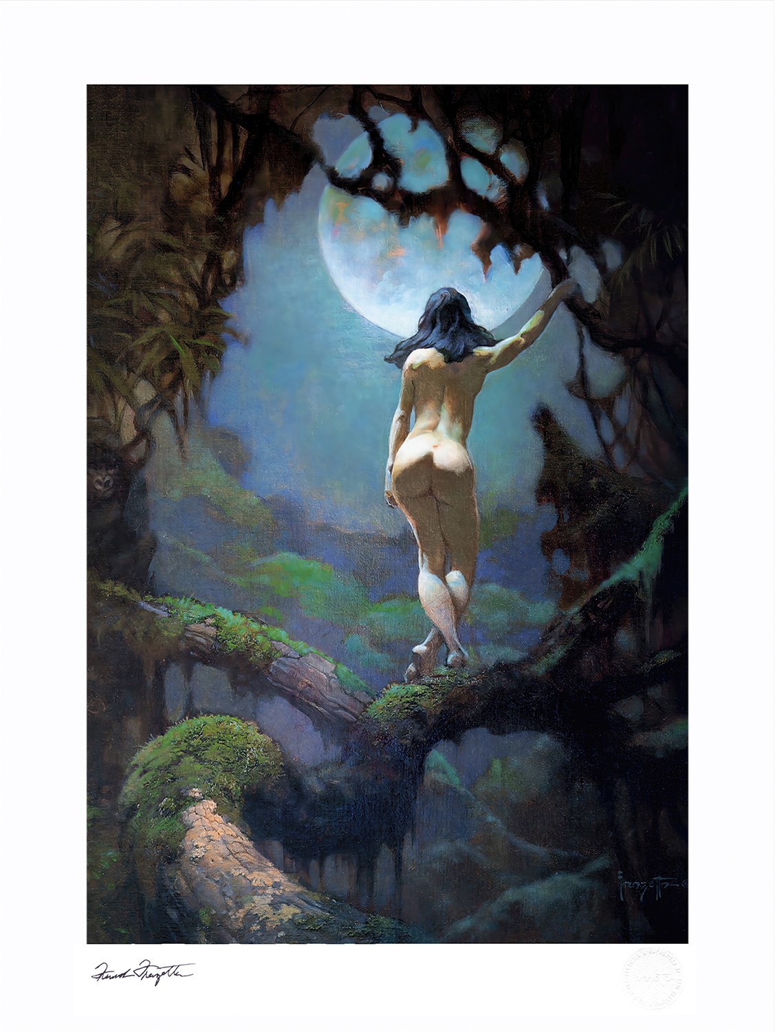 Frank Frazetta Moon's Rapture Art Print  View 6
