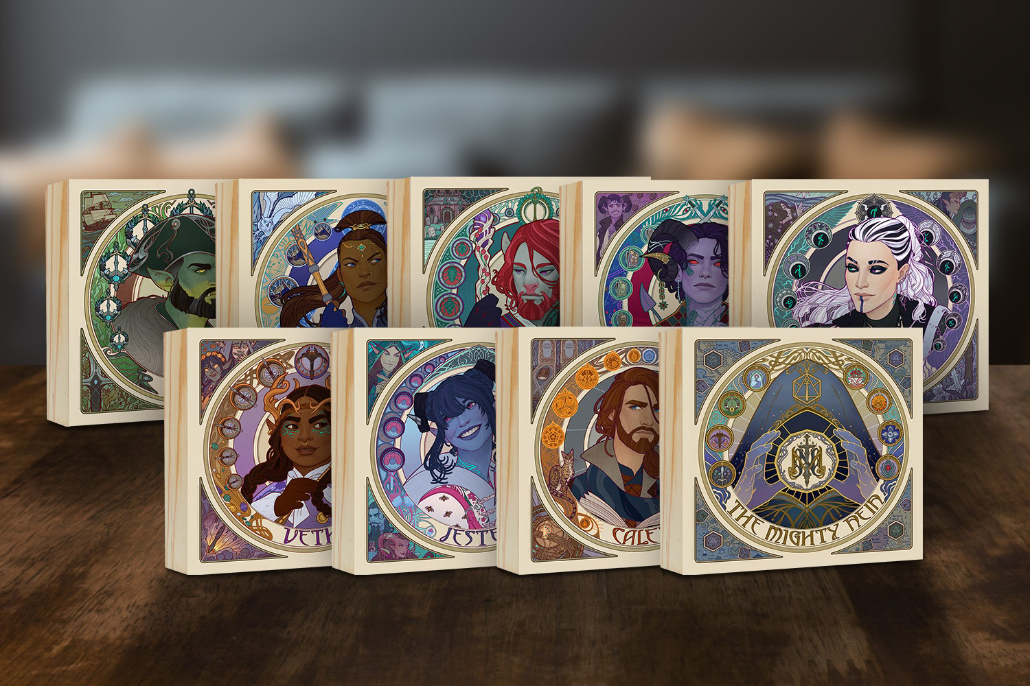 Mighty Nein Portrait Series (Set of 9) Exclusive Edition 