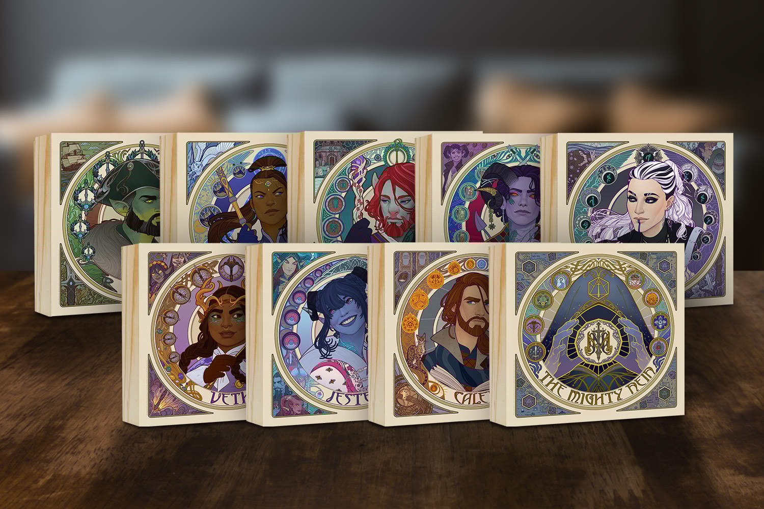 Mighty Nein Portrait Series (Set of 9) Exclusive Edition View 1