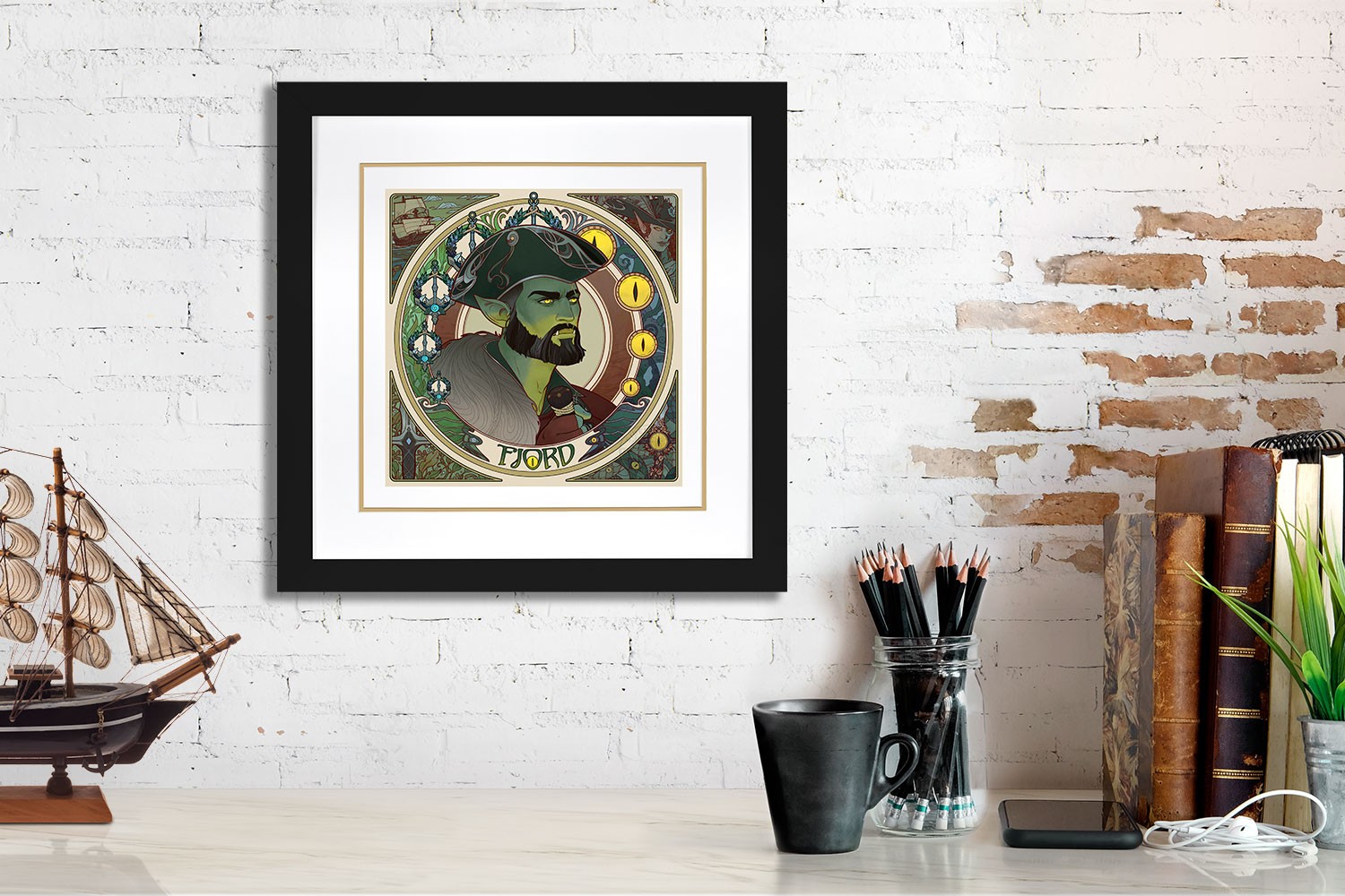 Mighty Nein Portrait Series: Fjord Exclusive Edition View 1