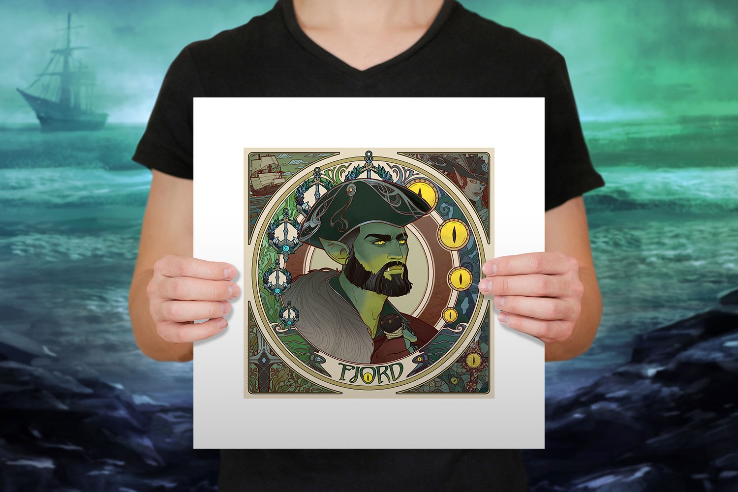 Mighty Nein Portrait Series: Fjord Exclusive Edition View 1