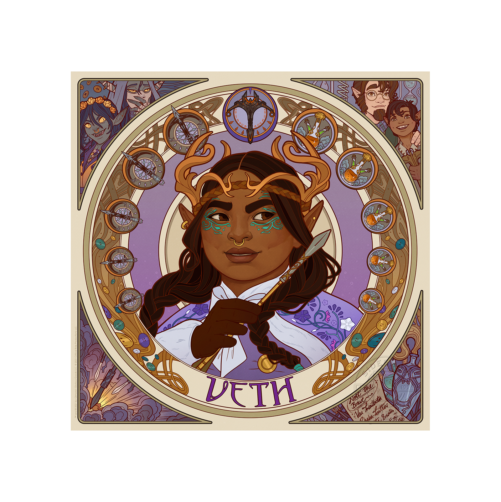 Mighty Nein Portrait Series: Veth Exclusive Edition 