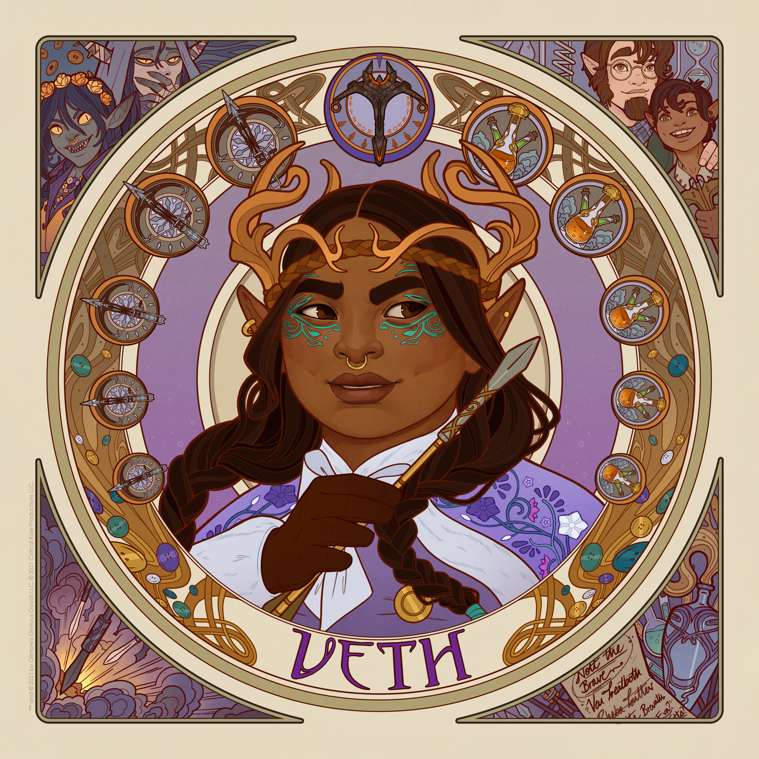 Mighty Nein Portrait Series: Veth Exclusive Edition 
