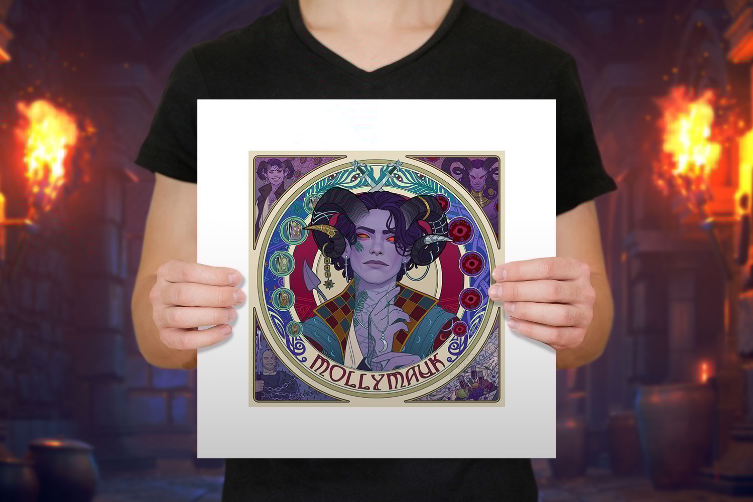 Mighty Nein Portrait Series: Mollymauk Exclusive Edition 