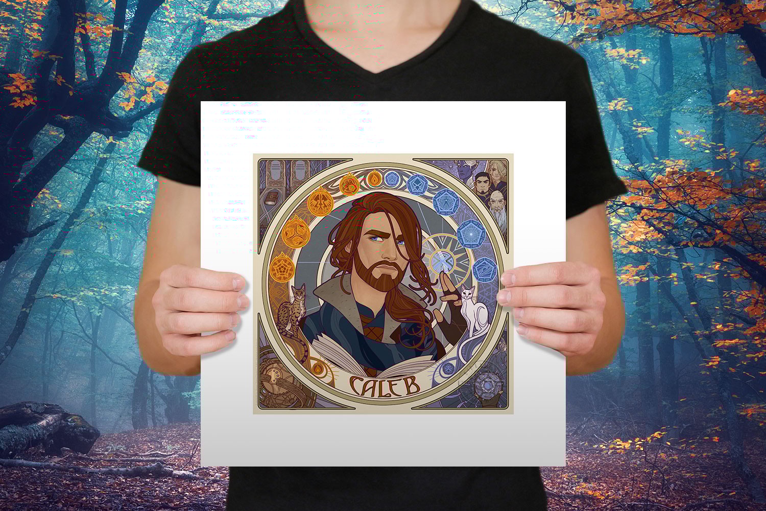 Mighty Nein Portrait Series: Caleb Exclusive Edition 