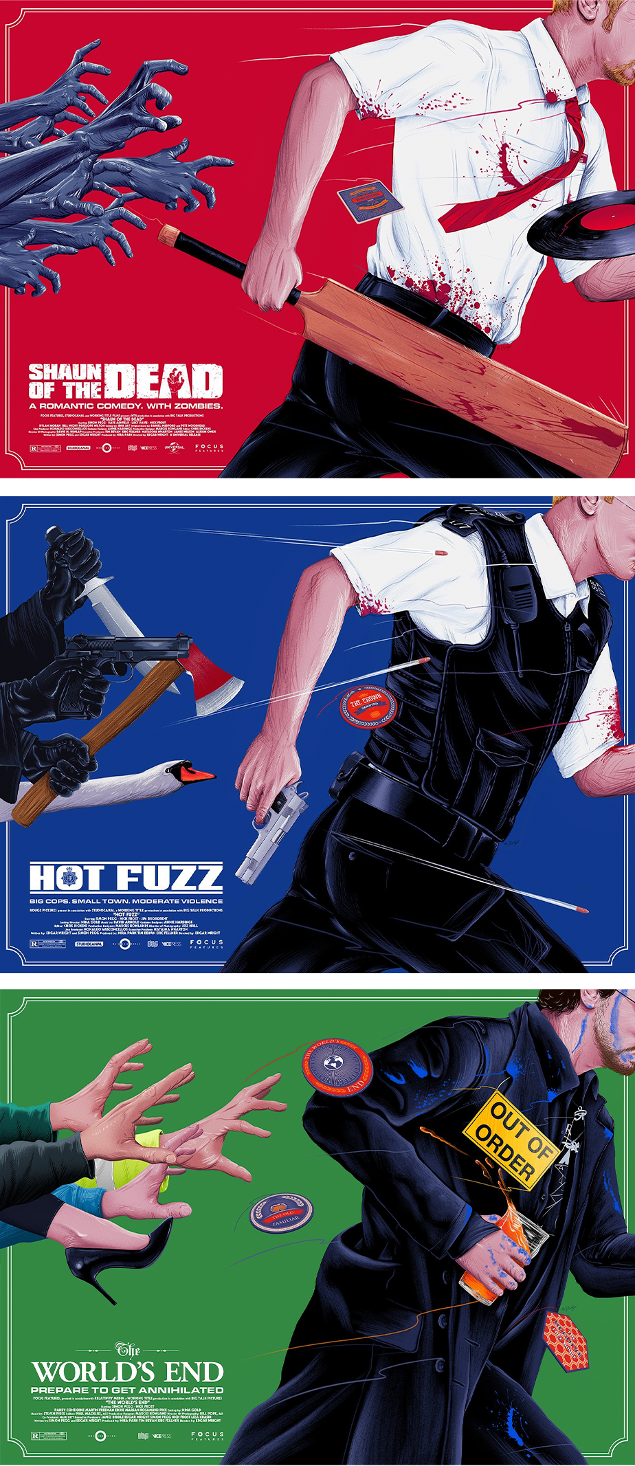 Cornetto Trilogy Set #2