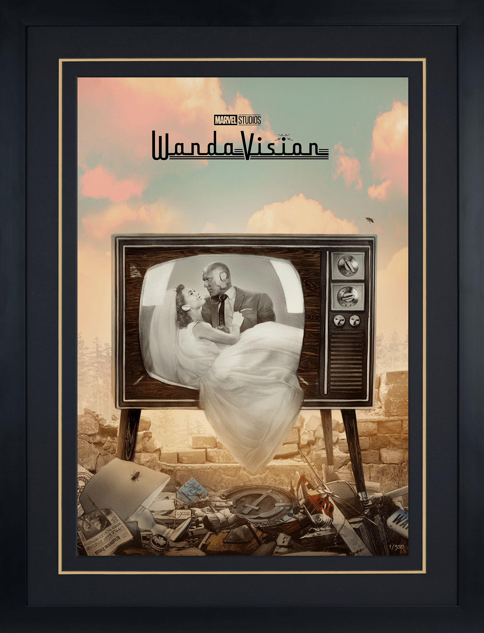 Marvel WandaVision Art Print  Exclusive Edition View 2