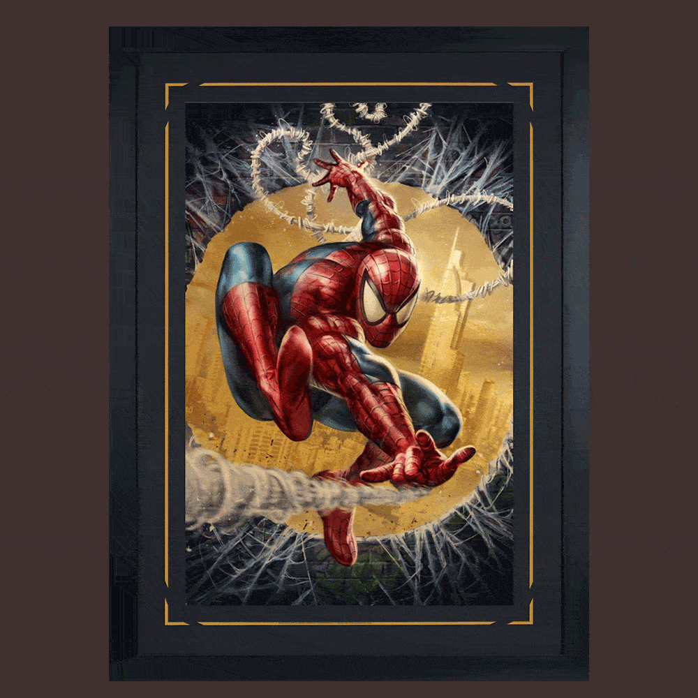 Marvel The Amazing Spider-Man #301 Tribute (Gold Foil Variant) Art Print  Exclusive Edition View 1