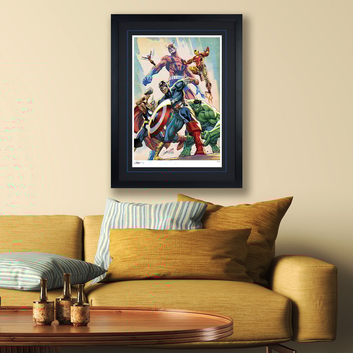 Marvel The Avengers Art Print  Exclusive Edition View 1