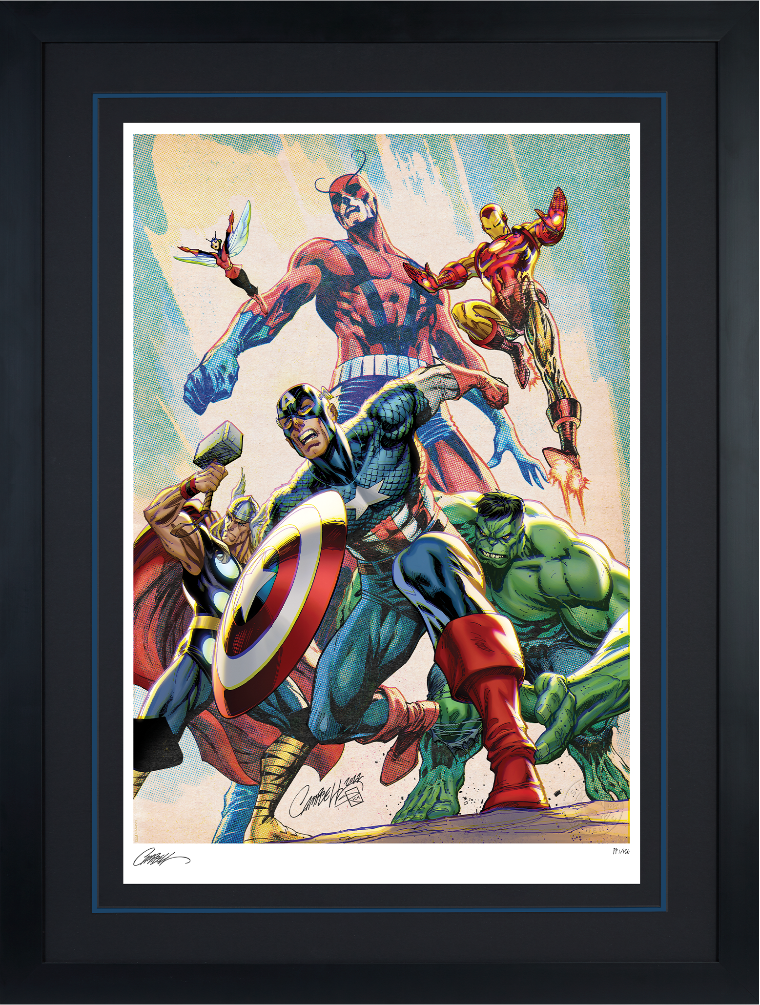 Marvel The Avengers Art Print  Exclusive Edition View 2