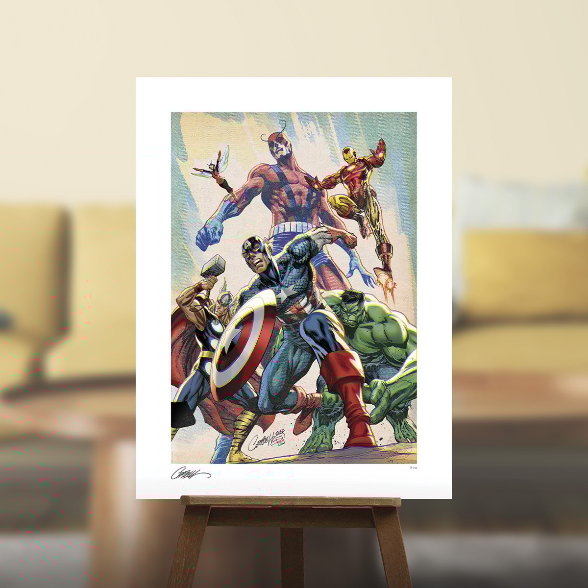 Marvel The Avengers Art Print  View 1
