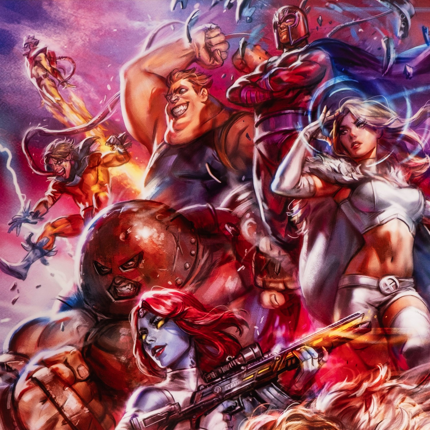 Marvel The Brotherhood of Mutants Art Print  Exclusive Edition View 6
