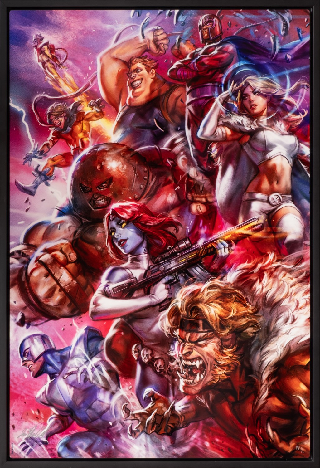 Marvel The Brotherhood of Mutants Art Print  Exclusive Edition View 9