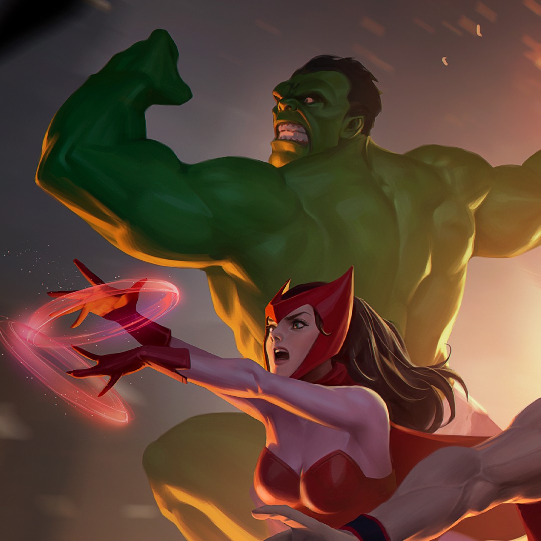 The Avengers Assemble Fine Art Print by Nixell Cho