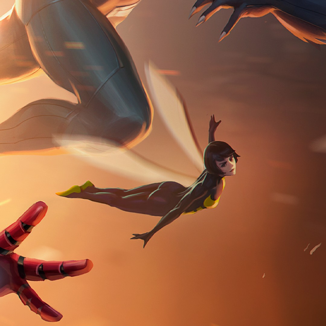 The Avengers Assemble Fine Art Print by Nixell Cho