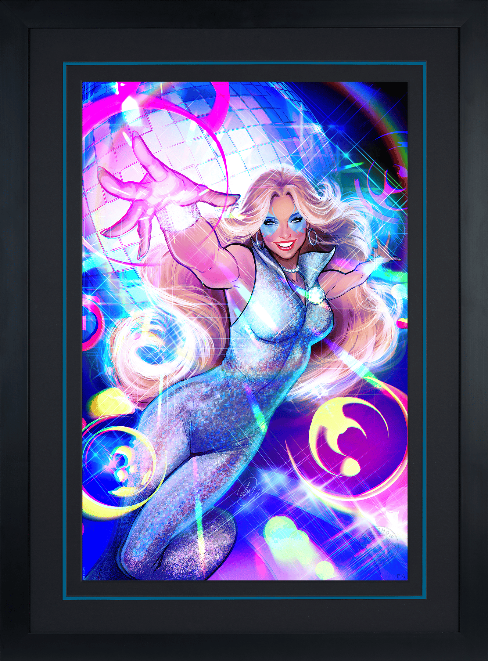 Marvel Dazzler Art Print  Exclusive Edition View 2