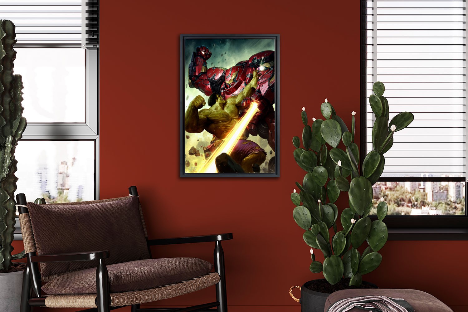 Hulk vs Hulkbuster Exclusive Edition View 1