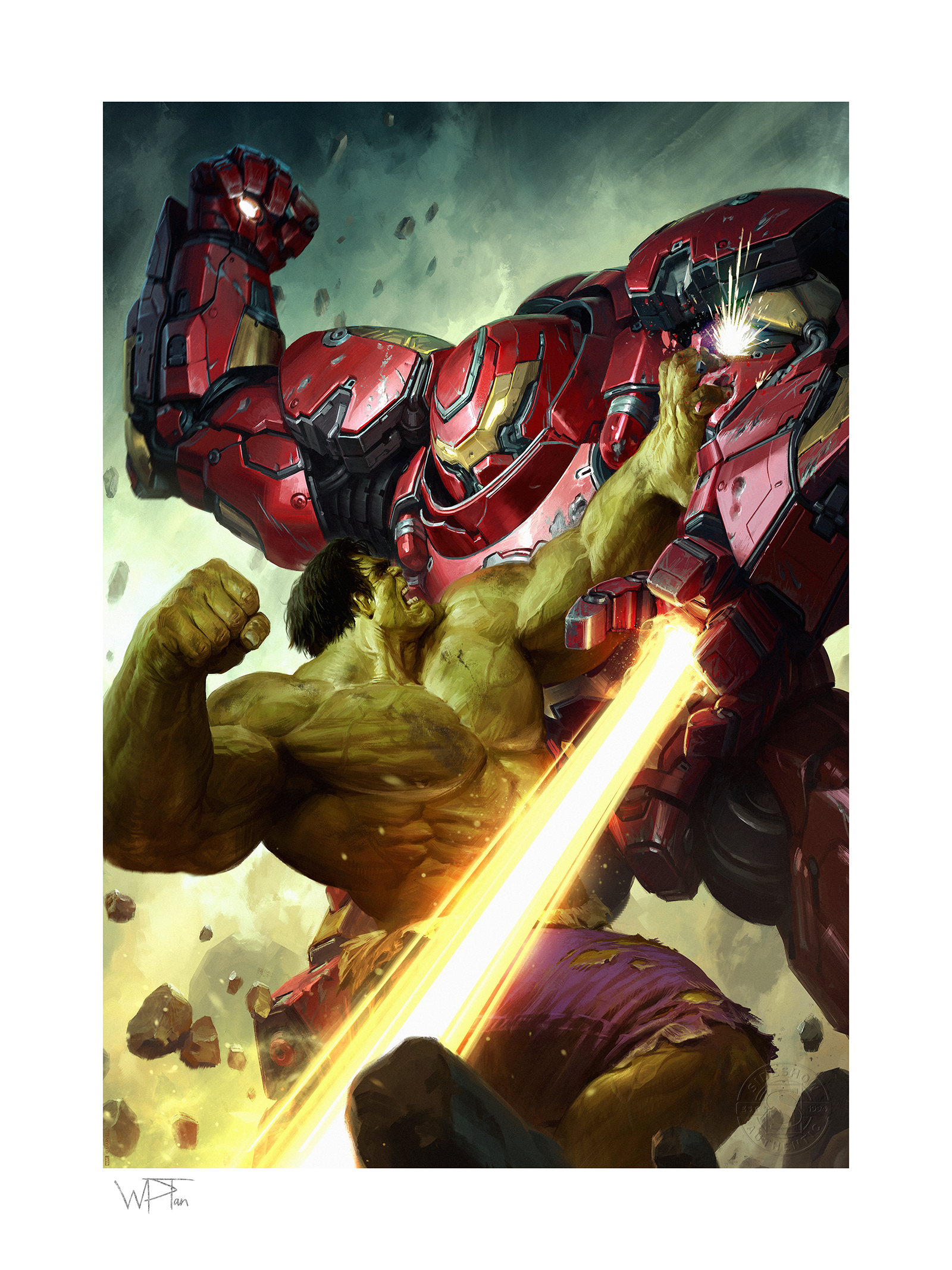 Hulk vs Hulkbuster Exclusive Edition View 2