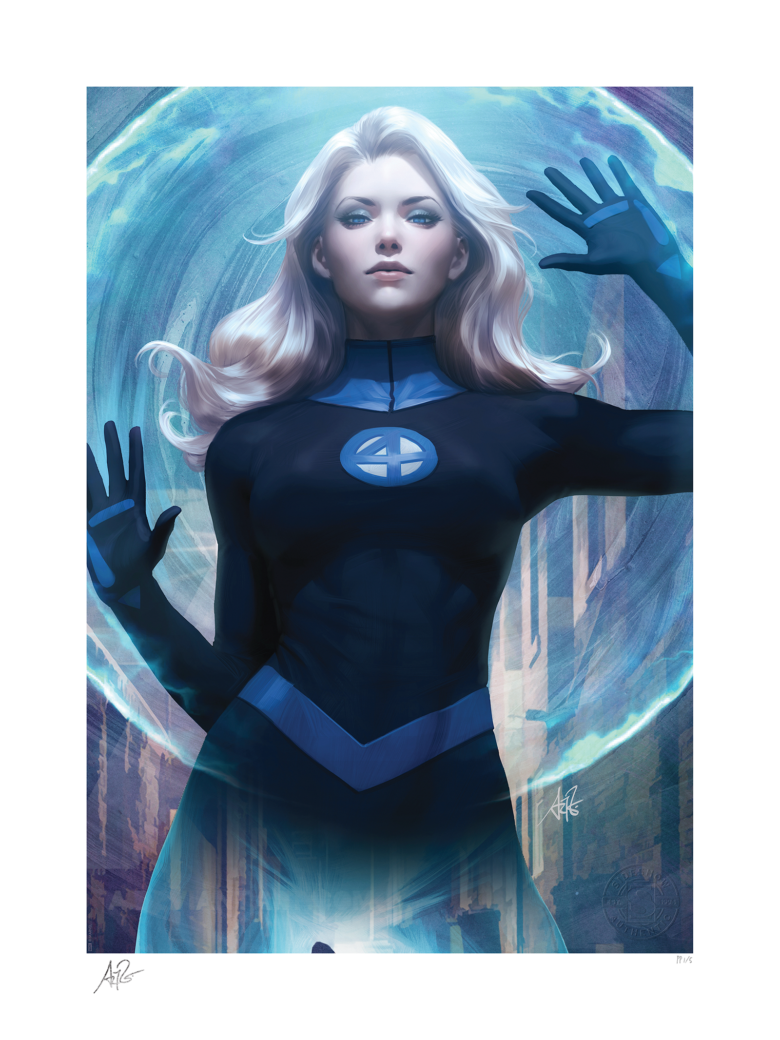 Sue Storm: Invisible Woman Fine Art Print by Stanley 