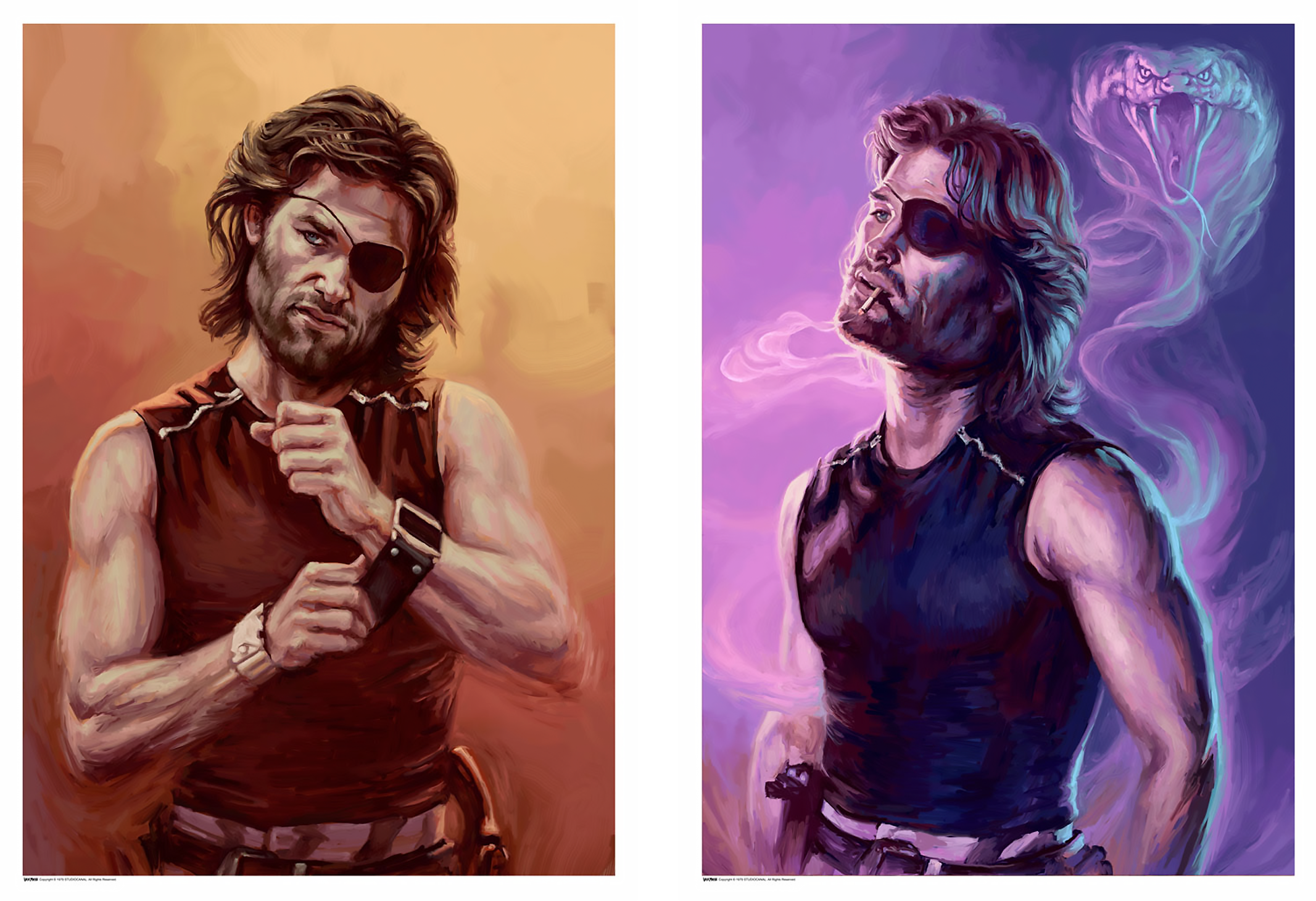 Escape From New York – Snake Plissken Portrait Set Exclusive Edition 