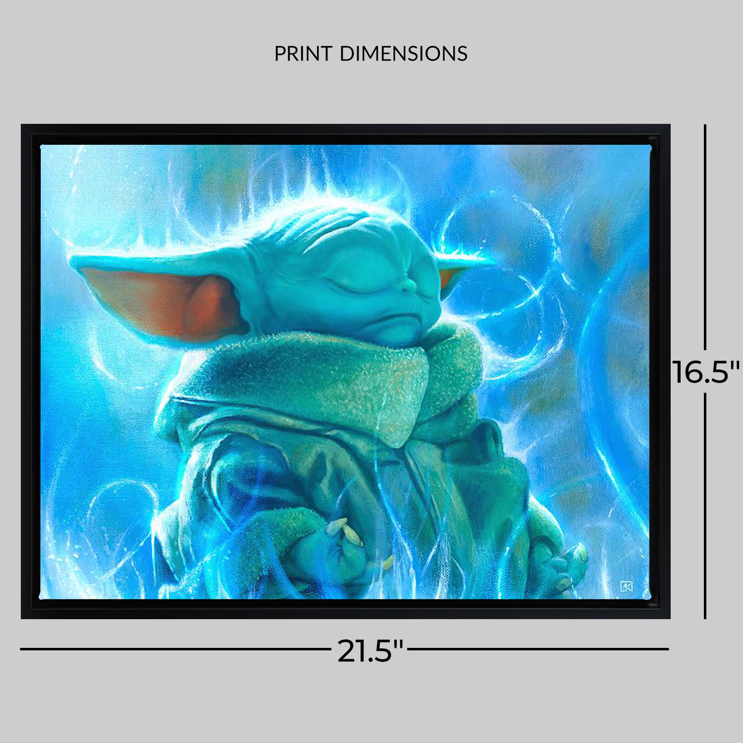Star Wars Call the Jedi Art Print  View 2